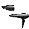 Cabilock Nozzle Hair Dryer 2Pcs Hair Dryer Nozzles Plastic Hair Dryer Diffuser Reusable Hair Dryer Replacement Blow Flat Hairdressing Salon Styling Tools Black (Inner Diameter 1.77 inch)