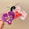 Phalaenopsis Flower Hair Claw Banana Clips Strong Hold Hair Grip Nonslip Hairpins for Women and Girls Hair Accessories MGPFERD