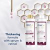 Dove Hair Therapy Shampoo For Thin, Fine Hair Strength and Fullness Boost Sulfate Free Shampoo for 2X Visibly Fuller, Thicker Hair 13.5 oz