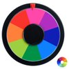 Delizon 10 Inch Color Prize Wheel, Double-Sided 8/16 Slot Spinning Wheel Fortune Game, Holiday Activities, Party, Classroom or Home Education