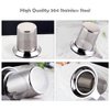 Tea Infuser, Extra Fine Mesh Tea Strainer with Silicone Lid, 304 Stainless Steel Tea Infusers for Loose Tea, Tea Steeper Basket Filter for Teapot, Mug, Cup