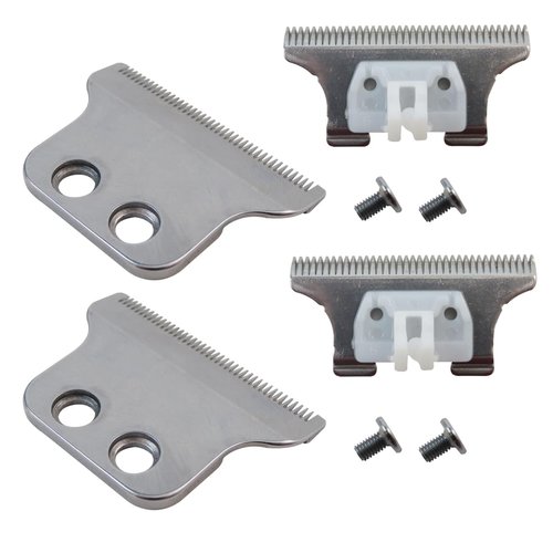 WELURE T-Wide Trimmer Blades Replacement Easy to Replace Fit for Wahl 5 Star Series Detailer (8081) Cordless Detailer LI (8171) Enhanced Performance Fit for Smooth Trimming Experience - Pack of 2