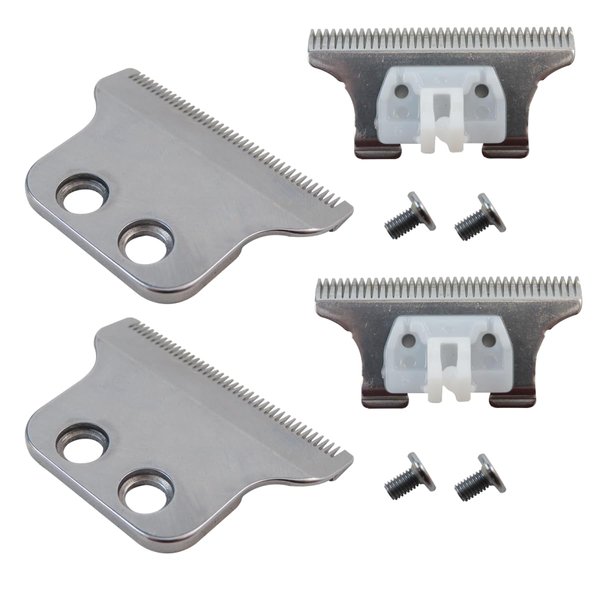 WELURE T-Wide Trimmer Blades Replacement Easy to Replace Fit for Wahl 5 Star Series Detailer (8081) Cordless Detailer LI (8171) Enhanced Performance Fit for Smooth Trimming Experience - Pack of 2