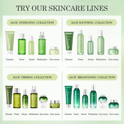 Aloderma Ultimate Aloe Firming & Rejuvenating Set 9-Piece Set