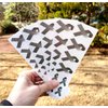 40 Gray/Grey Ribbon Temporary Tattoos: Brain Cancer Awareness Tattoo