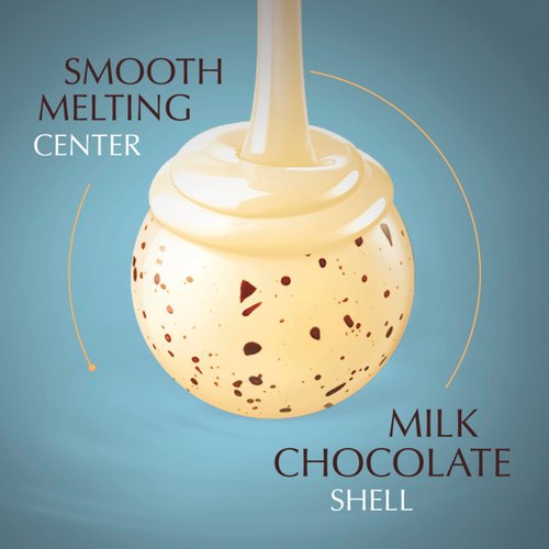 Lindt LINDOR Stracciatella White Chocolate Truffles, Chocolates with Smooth, Melting Truffle Center, Great for gift giving, 25.4 oz., 60 Count