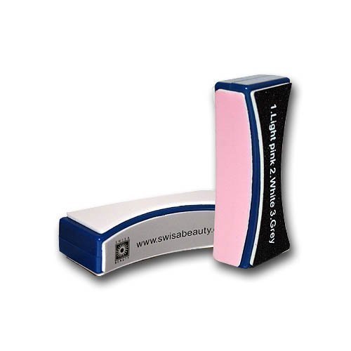 2xswisa Beauty Sensation Dead Sea Magic Nail Buffer by Swisa Beauty
