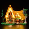 LightGo LED Lighting Kit Designed for Lego 43242 Snow White and The Seven Dwarfs' Cottage Building Set - Not Include Model (Classic Version)