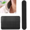 Collar Protector Sweat Pads Disposable Collar Absorbent Shirt Pad Neck Liner Pads Protector Prevent Sweat Stains[Black]