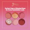 Juvia's Place - The Blushed Rose - Rosy, Pinks, Rose-Gold, Shades of 6, Eyeshadow Palette, Professional Eye Makeup, Pigmented Eyeshadow Palette, Makeup Palette