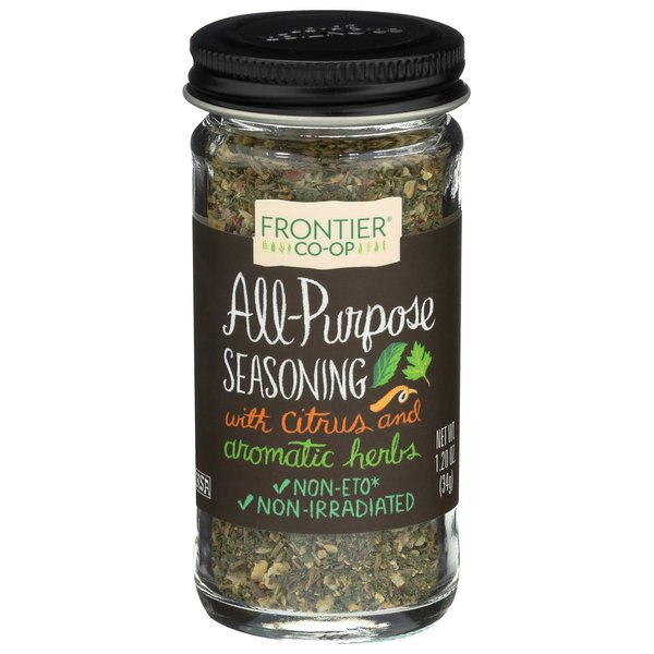 Frontier All Purpose Seasoning Salt-Free Blend, 1.2 Ounces