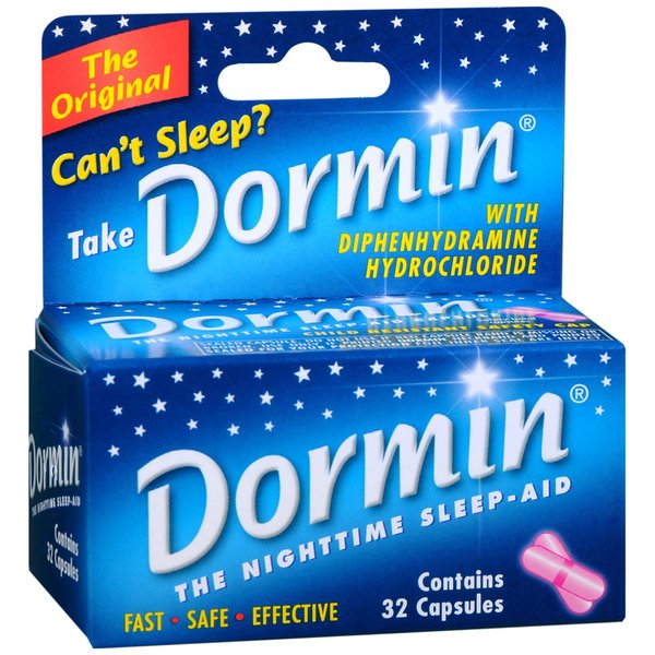 Dormin Nighttime Sleep Aid, 32 Capsules