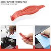 Gomake Vinyl Wrap Tool Kit Micro Stick Squeegee Car Wrap Kit Corner Squeegee Curves Slot Vinyl Wrap Tools for Car Wrapping,Vinyl Wraps Application,Tucking Tools,Window Tinting