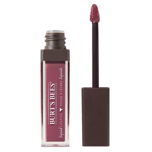 Burt's Bees 100% Natural Glossy Liquid Lipstick, Blush Brook, 1 Tube