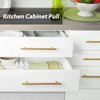 goldenwarm 18 Pack Brushed Brass Cabinet Handles Drawer Pulls Gold Dresser Hardware 3in Pull Handles - LS201GD76 Brushed Gold Cabinet Hardware Cupboard Drawer Handles, Stainless Steel