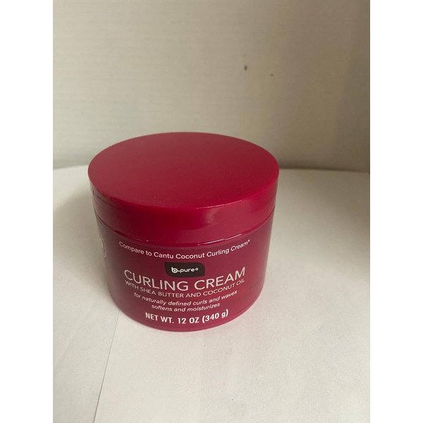 b.pure Curling Cream with Shea Butter and Coconut Oil 12 oz