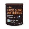 Castle Kitchen Caramel Dark Chocolate Hot Chocolate - Dairy-Free, Vegan Premium Hot Chocolate Mix - Just Add Water - 14 oz