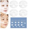 4 PACK Bio Collagen Real Deep Mask, Skinqueen Deep Collagen Face Mask Overnight, Facial sheet masks, Hydrating Real Korean Deep Collagen Mask, elasticity, firming
