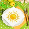Yeaqee 100 Pieces Sun Party Napkins Sunshine Napkins First Trip Around the Sun Napkin for Sun Theme Party Favors Disposable Luncheon Napkins for Boho Birthday Party Wedding Supplies