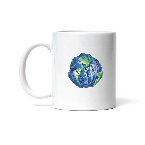 Unique Earth Gift for Nature Lovers Eco Friendly Design Ideas for Men Women and Kids 11oz 15oz White Coffee Mug