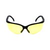 LEDwholesalers UV Protection Adjustable Safety Glasses with Yellow Tint, 7821