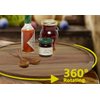 10" Acacia Wood Lazy Susan Organizer Kitchen Turntable for Cabinet Pantry Table Organization