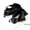 Generic 2 PCS Ribbon Bow Banana Clip Vertical Ponytail Claw Clip Bowknot Hair Clip for Women Girls Korean Style Banana Barrette Sweet Hair Accessories Ponytail Holder