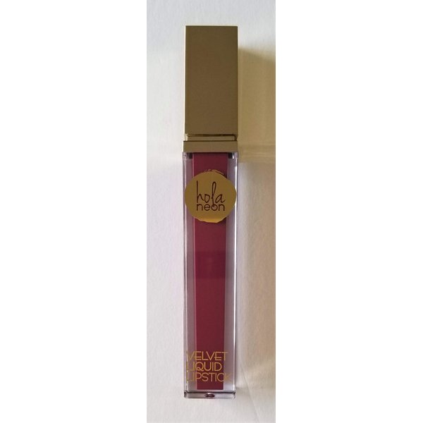 Hola Neon Cosmetics Matte Velvet Liquid Lipstick in Fomo 0.22 oz