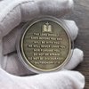 LZWIN Rooted in Christ Solid Christian Challenge Coin A Symbol of Faith and Strength in Lord Coin Collection