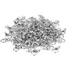100PCS Lobster Clasps, Metal Alloy Small Lobster Claw Clasps, Weico Lobster Clip for Handmade Necklace, Bracelet Jewelry Making Accessories Fastener Hook(12mmx6mm, Nickel)