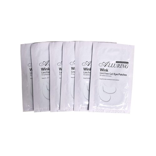 Alluring Eyelash Extensions Wink Gel Anti-wrinkle Eye Pads Patches (Wink Me) QTY 50 pairs