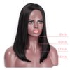 13X4 Short Bob Lace front Wigs Human Hair Straight Natural Hairline 10 Inch Brazilian Remy air Wigs Pre Plucked with Baby Hair for Black Women