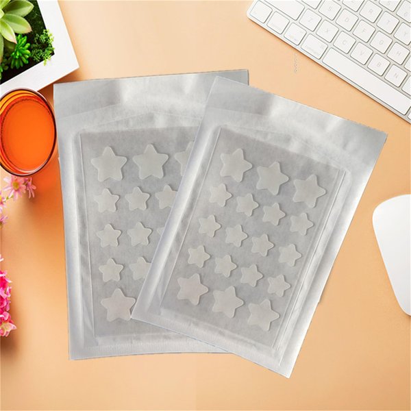 Pimple Patches for Face 36pcs, Transparent Star Hydrocolloid Acne Patches - Pimple Patch Zit Patch and Pimple Stickers - Hydrocolloid Acne Dots for Acne - Zit Patches