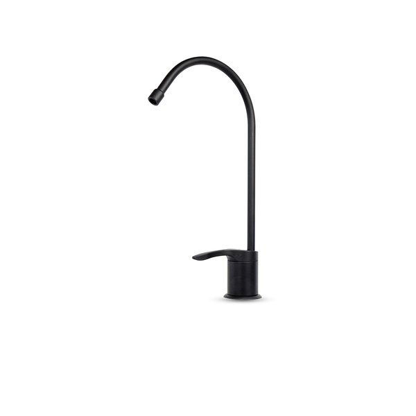 WECO Designer Drinking Water Faucets for Reverse Osmosis (RO) Water Filters & Other Undersink Water Purification Systems (US Style, Black)