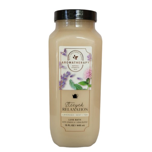 Bath & Body Works Aromatherapy Luxury Bubble Bath, Lavender Mint Tea 15 Ounce