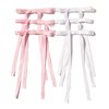 LFOUVRE Bow Hair Clips for Women, 6pcs Hair Bow Clip for Girl, Bowknot Hair Ribbon for Women, Hair Clip with Long Tail,Tassel Hair Bows for Women,Bow Clip Barrette Hairpin, Hair Accessories for Women