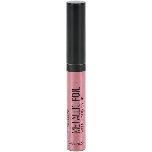 Maybelline Lip Studio Metallic Foil Metallic Liquid Lipstick Makeup, Luna, 0.16 fl. oz.