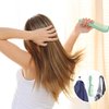 HYOUJIN 3 Pocket Wide Tooth Combs Plastic Detangling Shower Combs for Curly Hair, Wet Brush Detangle Comb for Women, Men, Green