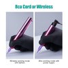 Mast Tour Y22 Wireless Tattoo Pen Machine Kit - Professional Rotary Cartridges Tattoo Pen Lightweight Battery Power Supply Great for Tattooers & Permanent Makeup (Pink-4)