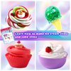 Mini Ice Cream Cake Butter Slime Kit, Stress Relief Toys, Party Favors for Kids, for Girls Boys 6 7 8 9 10 11 12