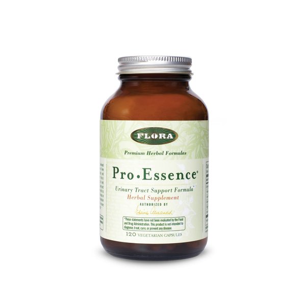 Flora - Herbal Supplement - Pro-Essence, Prickly Ash, Junner berry, Burdock root, Slippery elm, Vegan, 120 Capsules