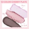 AMY'S DIARY 12-Color Light Pink Brown Eyeshadow Palette for Versatile Day-to-Night Looks – Blendable, Long-Lasting, and Highly Pigmented. Elevate Your Eye Makeup– Unleash Your Unique Style (09#)