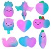 30Pack(Random Delivery) Gradient Color Series Mochi Squishy Birthday,Party Favors,Classroom prizes,Goody Bag Stuffers