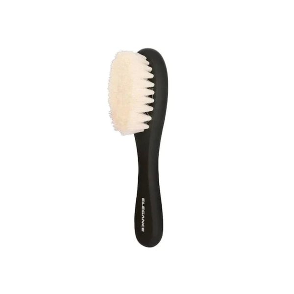 E Elegance Barber Supplies - Hair Clipper Brush, Round Design, Soft Bristles, Comfortable Barber Hair Cut Brush