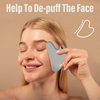 Rose Spaces Gua Sha Facial Tools, Guasha Tool for Face, 304 Stainless Steel Gua Sha Tool, Premium Guasha Set for Face and Body （Heart Shape）