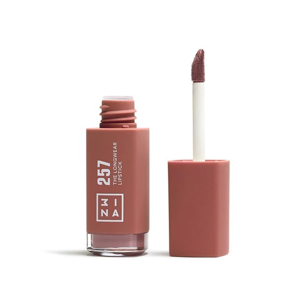 3Ina The Longwear Lipstick - 257 Wine Red Lipstick Women 0.2 oz