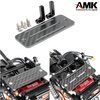 RC Car Battery Plate, Carbon Fiber Battery Tray ESC Receiver Mount for 1/10 RC Crawler Cheater Rigs Gen2 LCG Chassis Lower Center of Gravity Rails