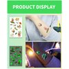 Onogola Glow In The Dark Insect Temporary Tattoos for Kids, 12 Sheets Luminous Butterfly Ladybird Bees Ant Fake Tattoo Stickers for Boys Birthday Party Favors Supplies Goodie Bag Fillers Gifts