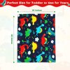 Lukeight Dinosaur Toddler Blanket for Boys and Girls, 380GSM Thick Soft Cartoon Baby Blanket for 1 2 3 Year Old Boy, Small Warm Dinosaur Fleece Baby Blanket for Crib, Bed, Travel-40x30 Inches