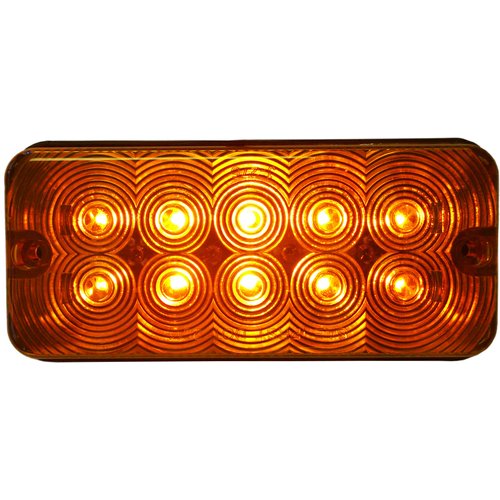 Jammy LED Amber Ag Flasher/Warning/Turn Indicator Light for Tractors and Ag Implements